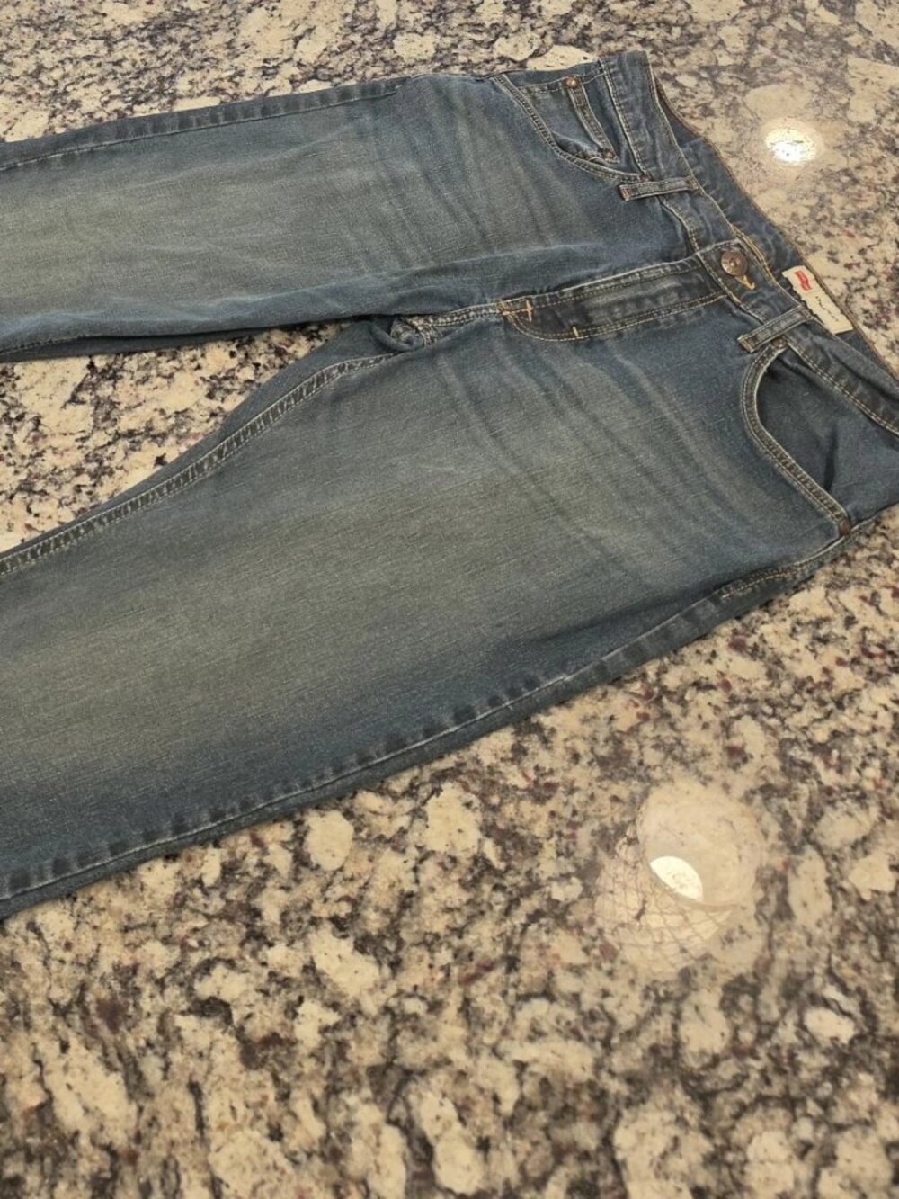 Wrangler Jeans Blue Denim Men 30x30 Athletic Fit EUC